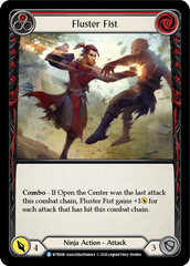 Fluster Fist (Red) [U-WTR086] (Welcome to Rathe Unlimited)  Unlimited Rainbow Foil | I Want That Stuff Brandon