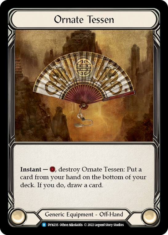 Ornate Tessen [DYN235] (Dynasty)  Rainbow Foil | I Want That Stuff Brandon