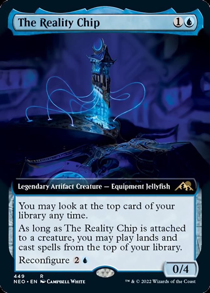 The Reality Chip (Extended Art) [Kamigawa: Neon Dynasty] | I Want That Stuff Brandon