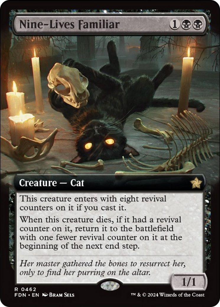 Nine-Lives Familiar (Extended Art) [Foundations] | I Want That Stuff Brandon