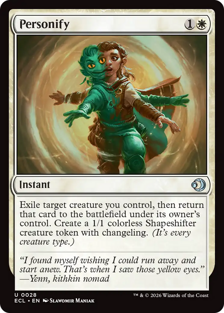 Personify [Lorwyn Eclipsed] | I Want That Stuff Brandon