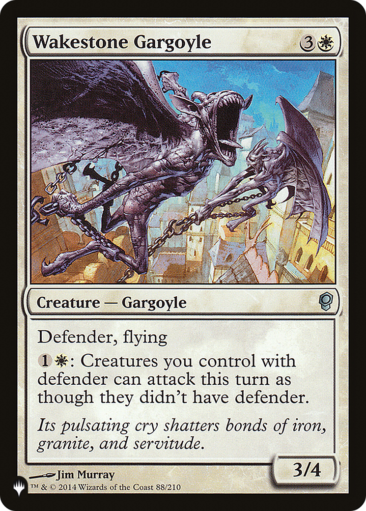 Wakestone Gargoyle [The List Reprints] | I Want That Stuff Brandon