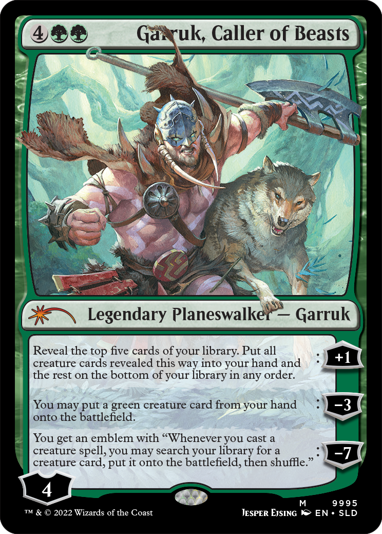 Garruk, Caller of Beasts [Secret Lair Drop Series] | I Want That Stuff Brandon