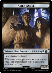 Alien Angel // Food (0025) Double-Sided Token [Doctor Who Tokens] | I Want That Stuff Brandon