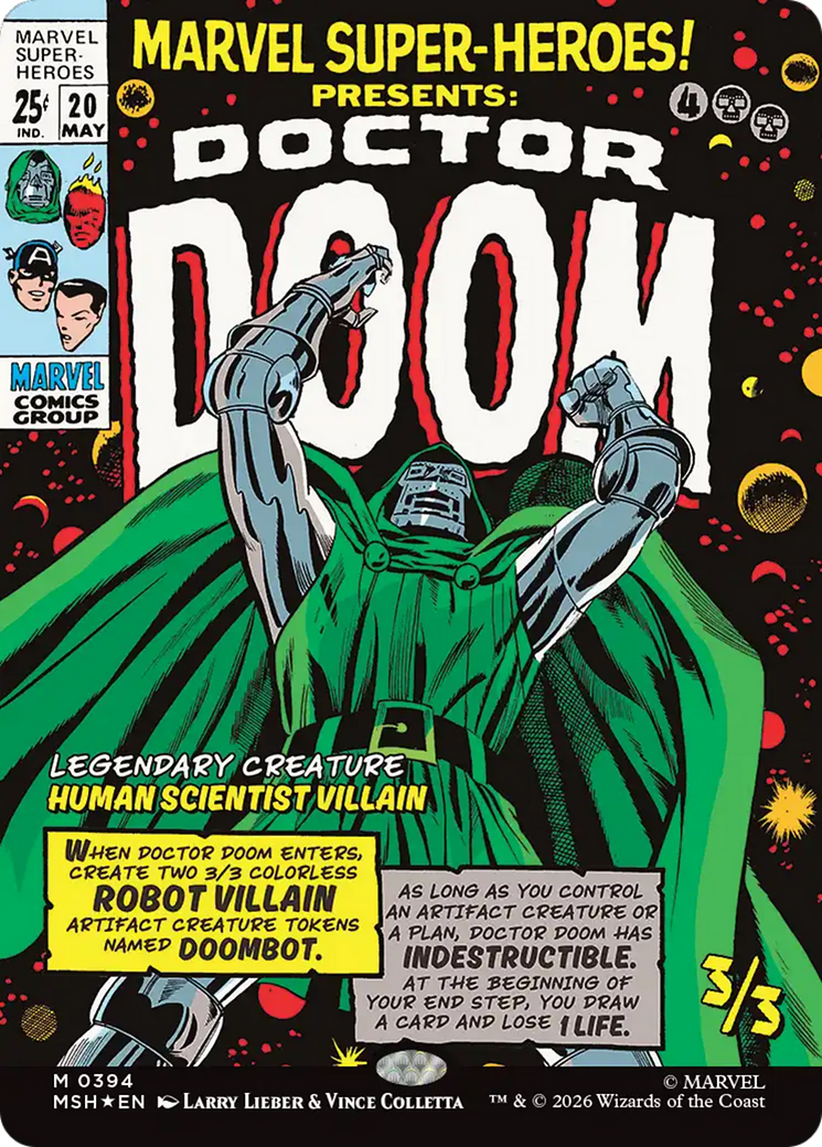 Doctor Doom (Borderless) [Marvel Super Heroes] | I Want That Stuff Brandon