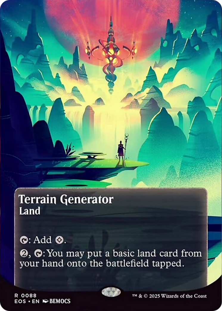 Terrain Generator (0088) (Borderless) [Edge of Eternities: Stellar Sights] | I Want That Stuff Brandon