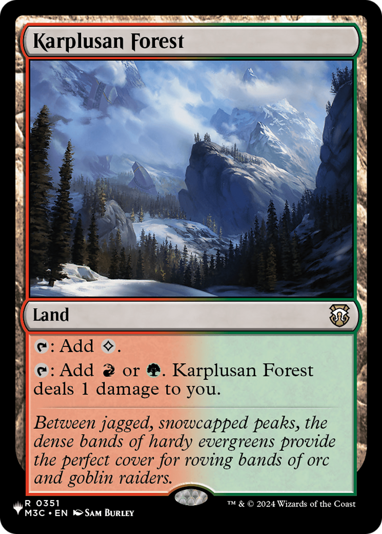 Karplusan Forest (M3C) [The List] | I Want That Stuff Brandon