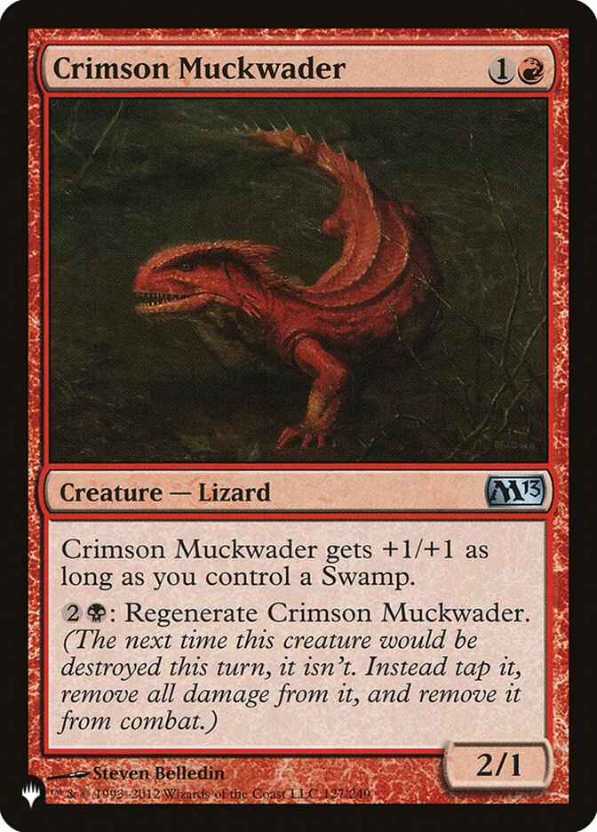 Crimson Muckwader [The List] | I Want That Stuff Brandon