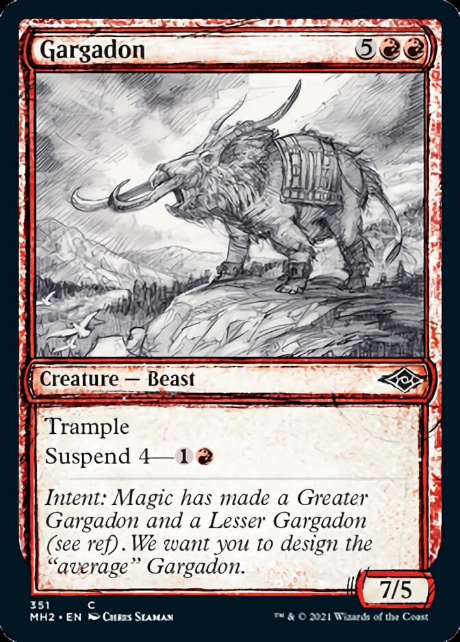 Gargadon (Sketch) [Modern Horizons 2] | I Want That Stuff Brandon