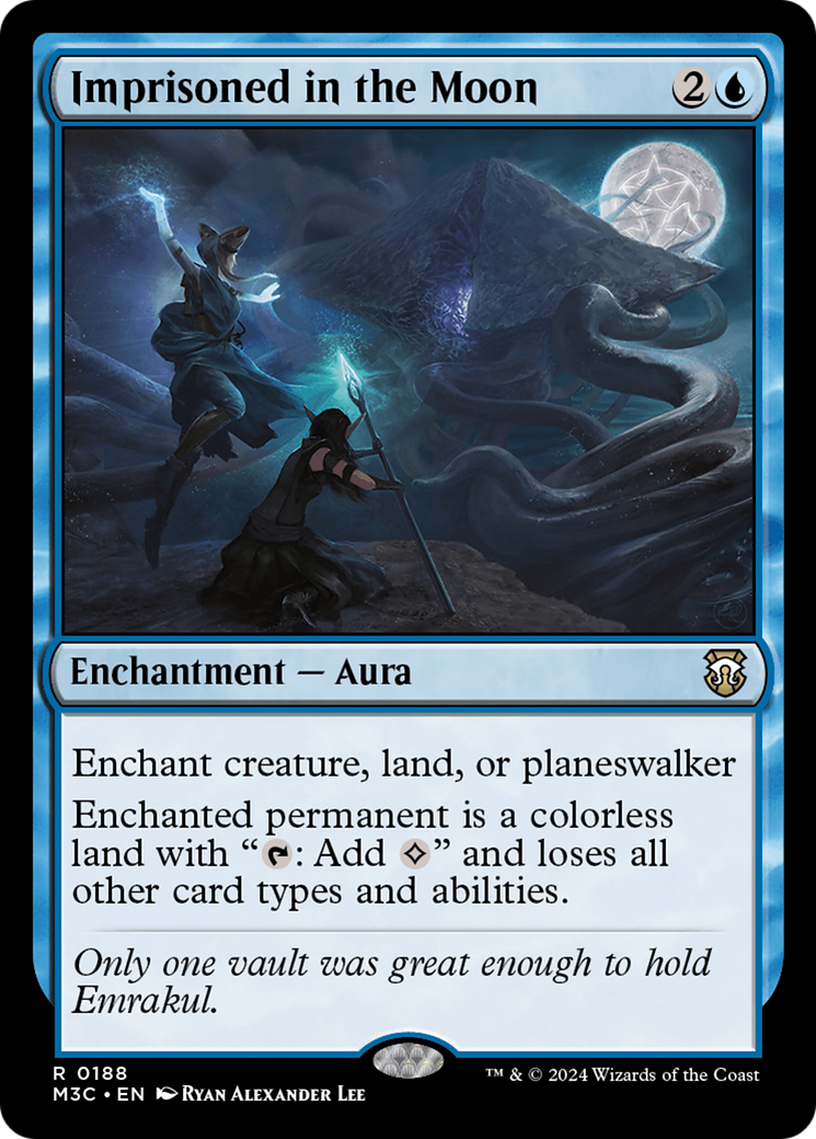 Imprisoned in the Moon (Ripple Foil) [Modern Horizons 3 Commander] | I Want That Stuff Brandon