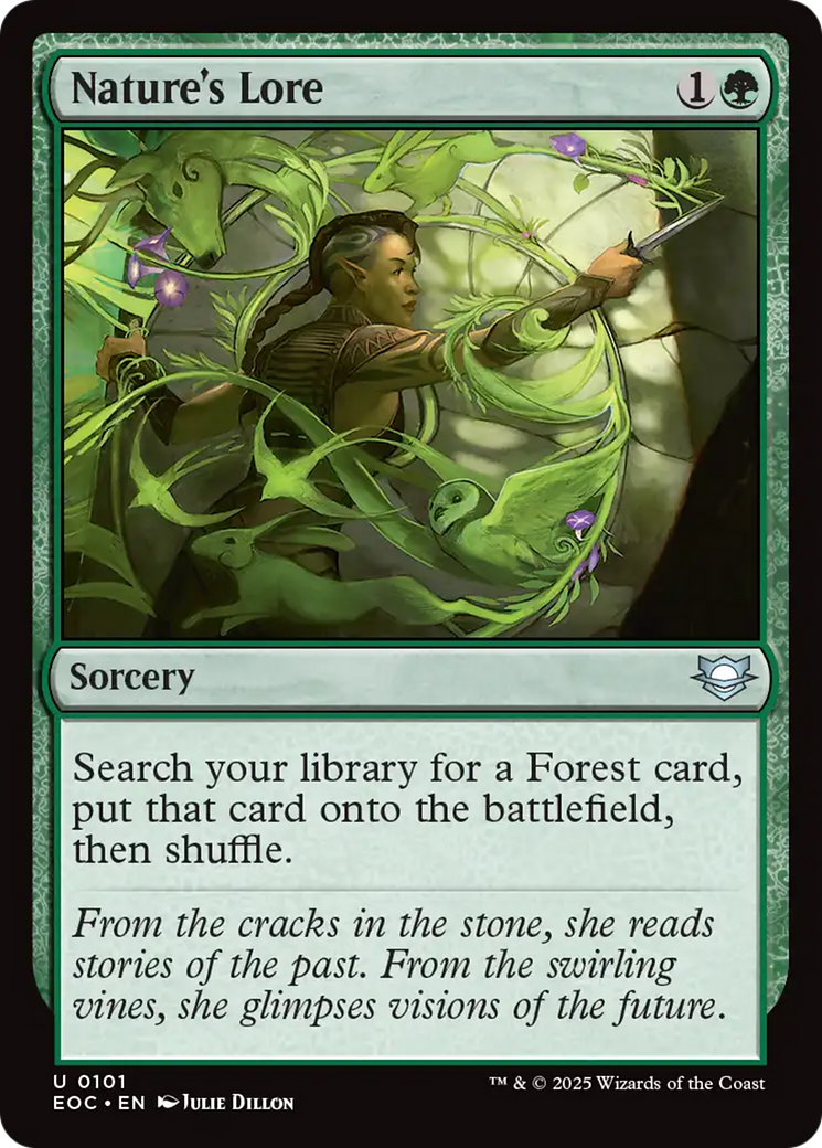 Nature's Lore [Edge of Eternities Commander] | I Want That Stuff Brandon