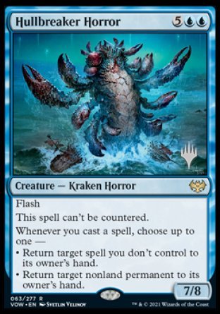 Hullbreaker Horror (Promo Pack) [Innistrad: Crimson Vow Promos] | I Want That Stuff Brandon