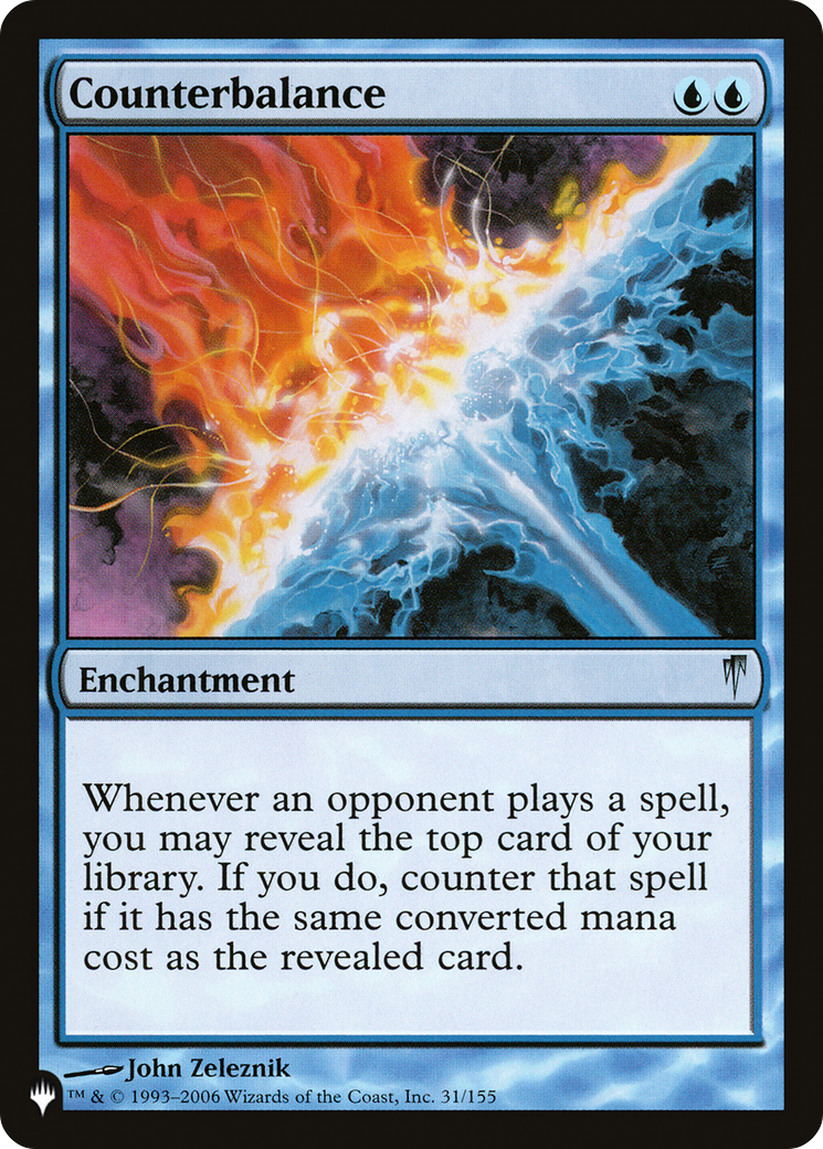 Counterbalance [The List] | I Want That Stuff Brandon