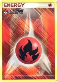 Fire Energy (2009 Unnumbered POP Promo) [League & Championship Cards] | I Want That Stuff Brandon