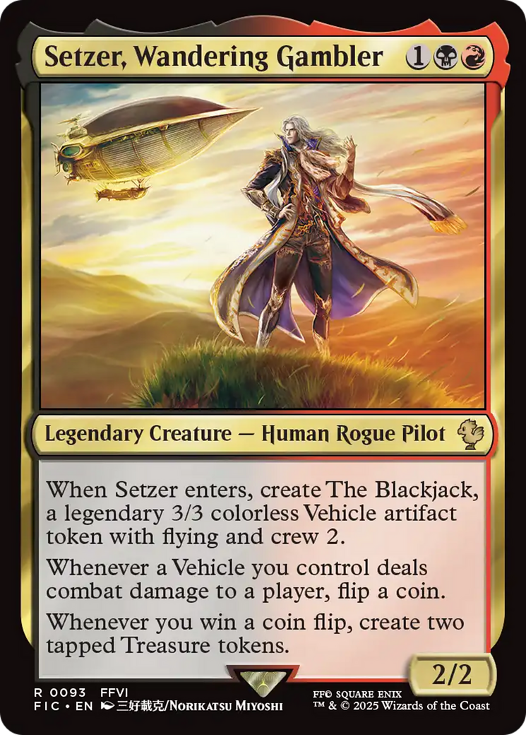 Setzer, Wandering Gambler [FINAL FANTASY Commander] | I Want That Stuff Brandon