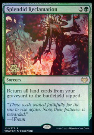 Splendid Reclamation [Innistrad: Crimson Vow Prerelease Promos] | I Want That Stuff Brandon