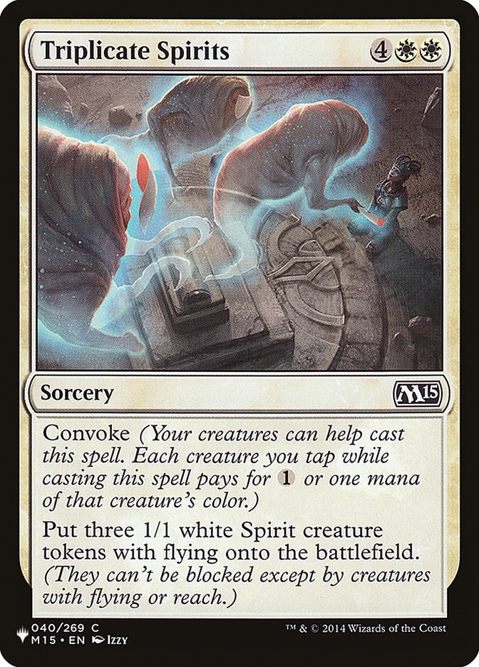 Triplicate Spirits [The List] | I Want That Stuff Brandon