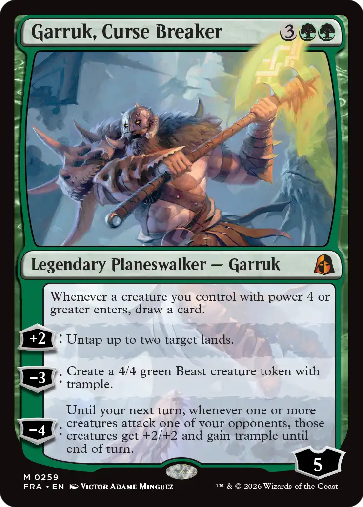 Garruk, Curse Breaker [Reality Fracture] | I Want That Stuff Brandon