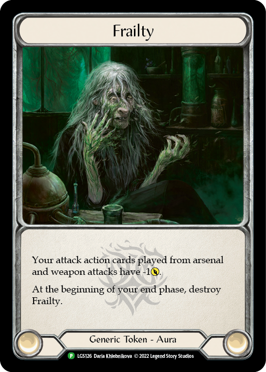 Bloodrot Pox // Frailty [LGS125 // LGS126] (Promo)  Cold Foil | I Want That Stuff Brandon