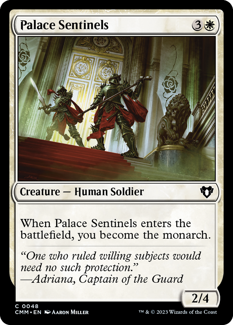 Palace Sentinels [Commander Masters] | I Want That Stuff Brandon