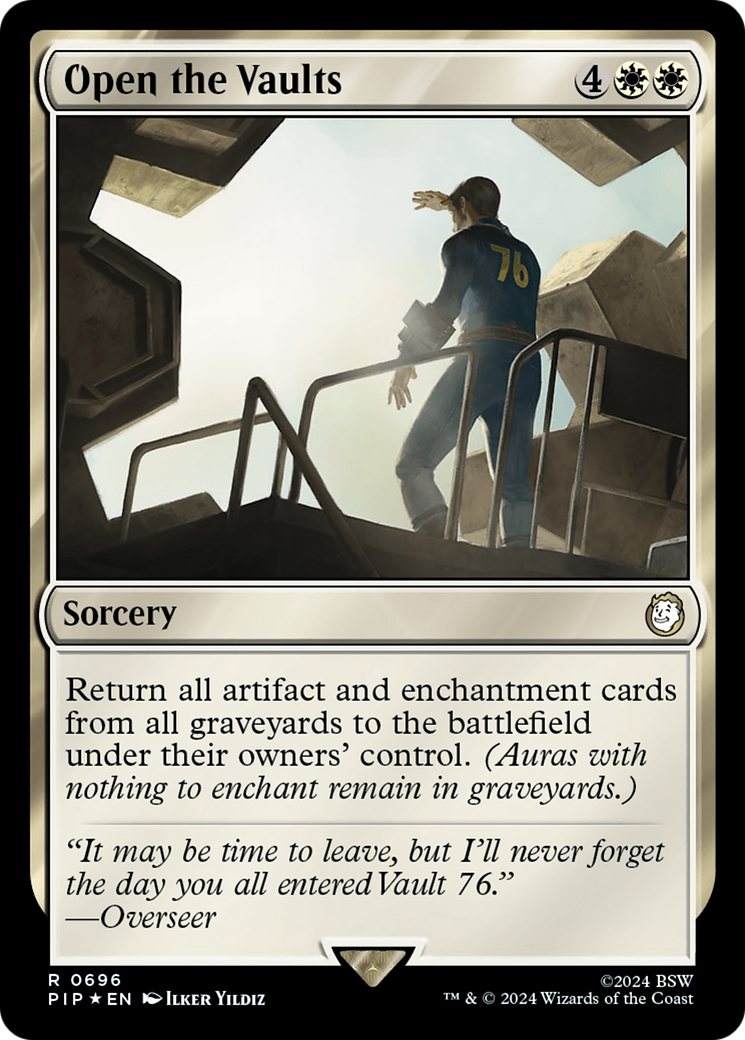 Open the Vaults (Surge Foil) [Fallout] | I Want That Stuff Brandon