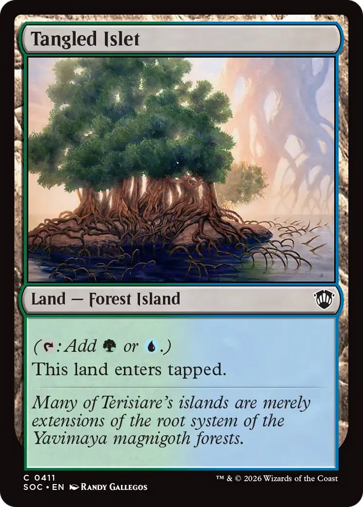 Tangled Islet [Secrets of Strixhaven Commander] | I Want That Stuff Brandon