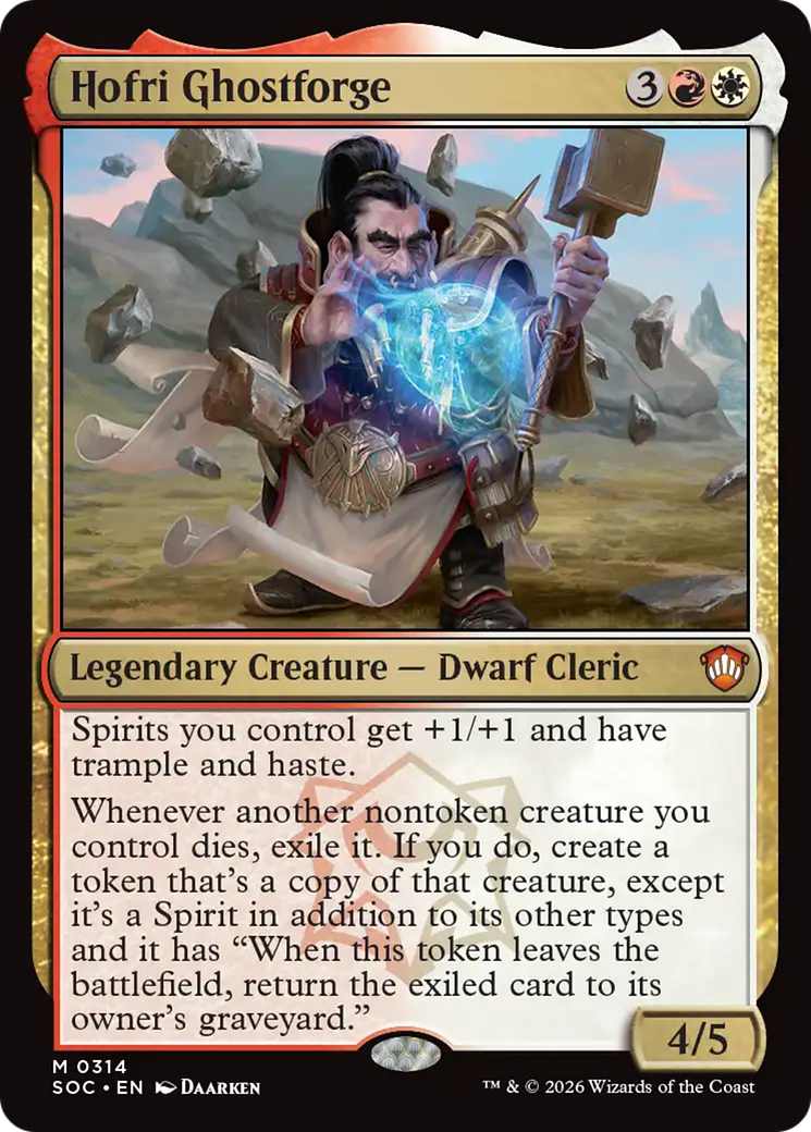 Hofri Ghostforge [Secrets of Strixhaven Commander] | I Want That Stuff Brandon