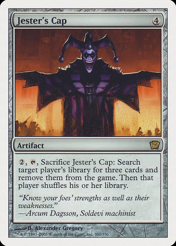 Jester's Cap (9th Edition) [Oversize Cards] | I Want That Stuff Brandon