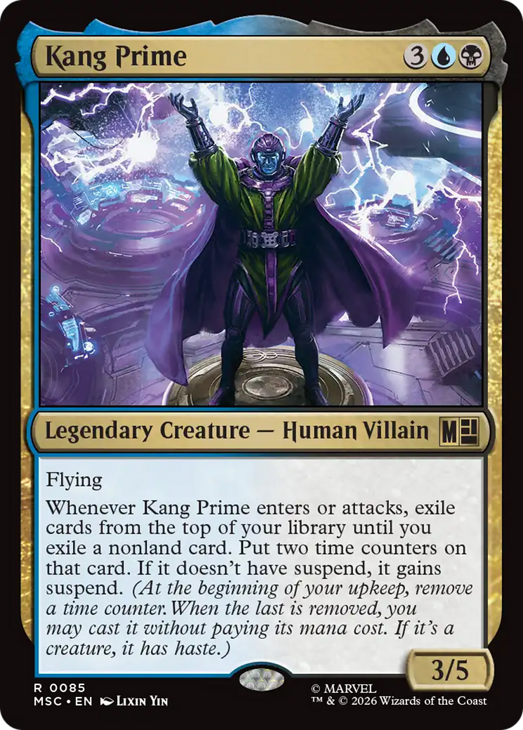 Kang Prime (Surge Foil) [Marvel Super Heroes Commander] | I Want That Stuff Brandon