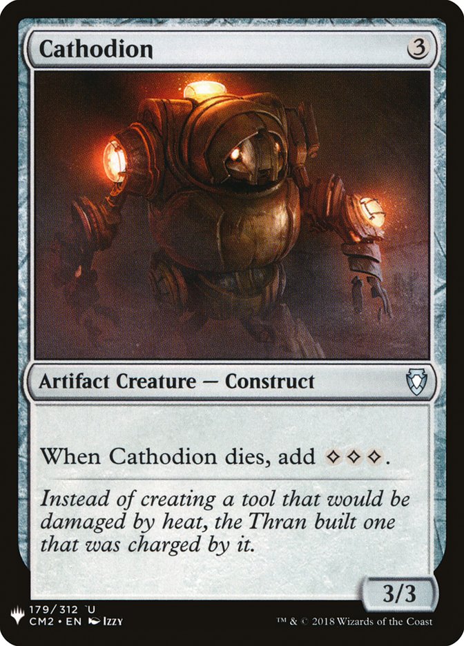 Cathodion [Mystery Booster] | I Want That Stuff Brandon