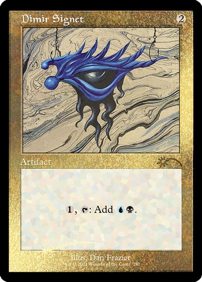 Dimir Signet (Retro) (Foil Etched) [Secret Lair Drop Series] | I Want That Stuff Brandon