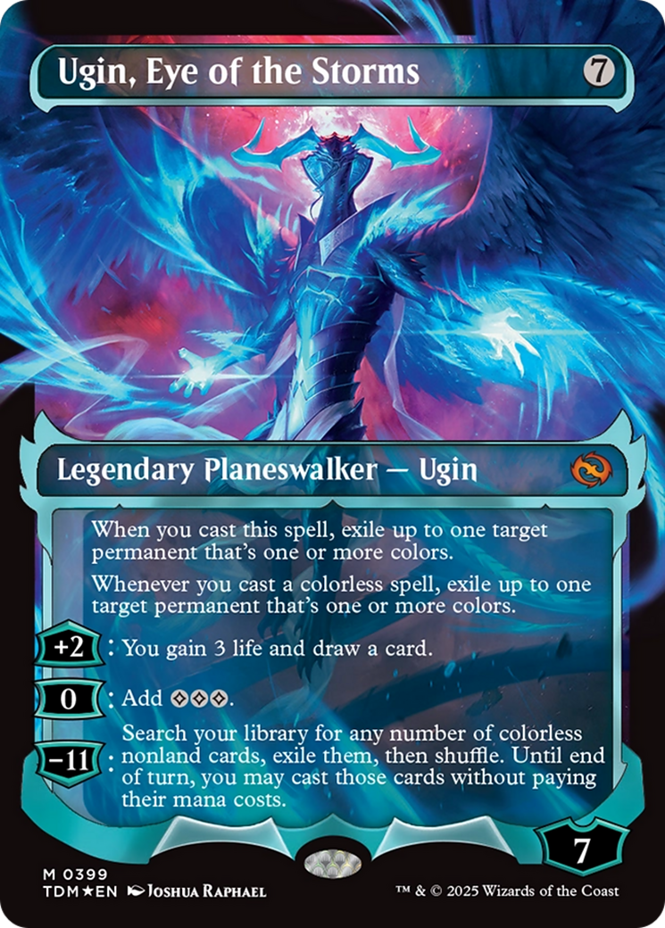 Ugin, Eye of the Storms (Showcase) [Tarkir: Dragonstorm] | I Want That Stuff Brandon