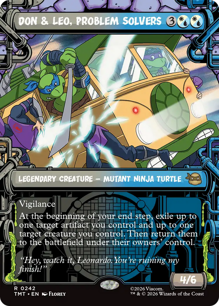 Don & Leo, Problem Solvers (Showcase) [Teenage Mutant Ninja Turtles] | I Want That Stuff Brandon