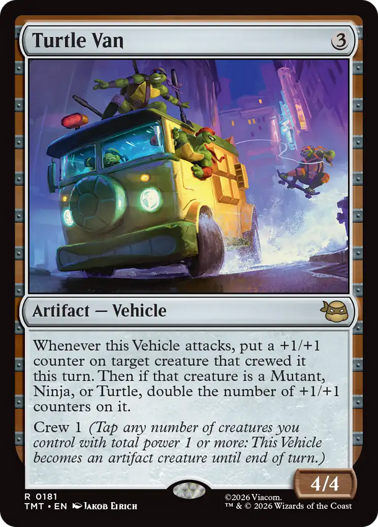 Turtle Van [Teenage Mutant Ninja Turtles] | I Want That Stuff Brandon
