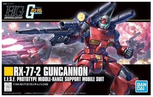 RX-77-2 GUNCANNON - E.F.S.F Prototype Middle-Range Support Mobile Suit | I Want That Stuff Brandon
