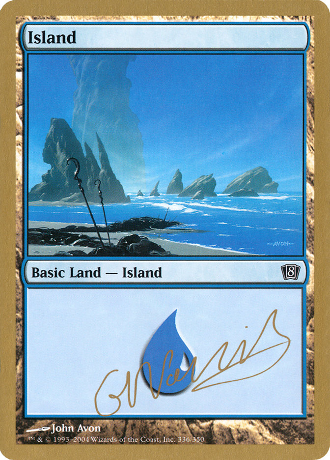 Island (gn336) (Gabriel Nassif) [World Championship Decks 2004] | I Want That Stuff Brandon