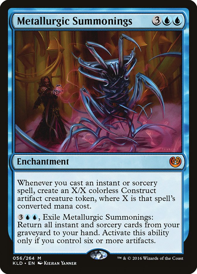 Metallurgic Summonings [Kaladesh] | I Want That Stuff Brandon