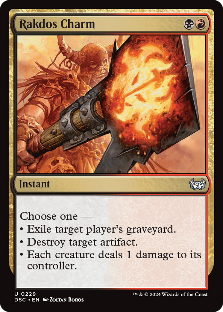 Rakdos Charm [Duskmourn: House of Horror Commander] | I Want That Stuff Brandon