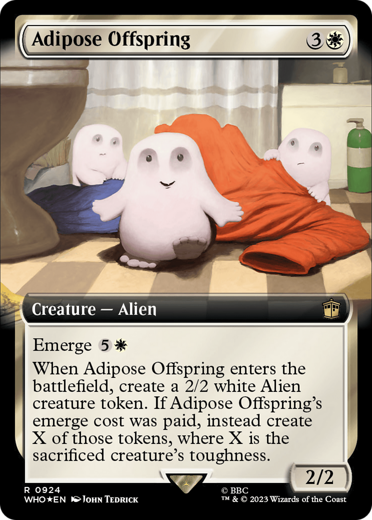 Adipose Offspring (Extended Art) (Surge Foil) [Doctor Who] | I Want That Stuff Brandon