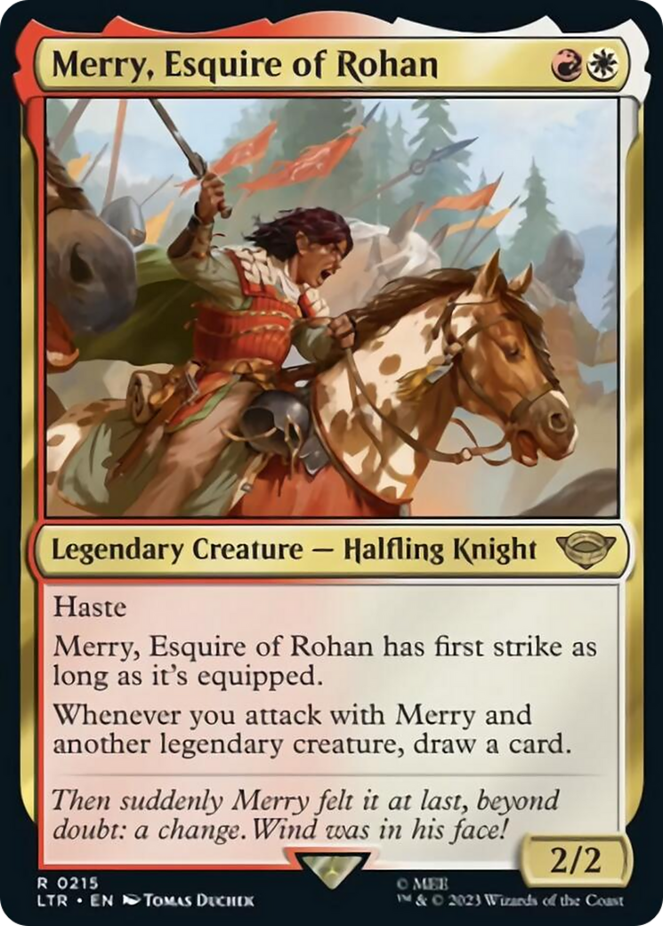 Merry, Esquire of Rohan [The Lord of the Rings: Tales of Middle-Earth] | I Want That Stuff Brandon