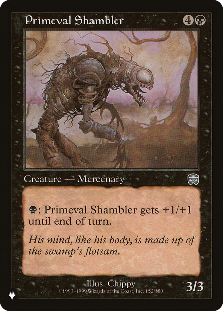 Primeval Shambler [The List] | I Want That Stuff Brandon