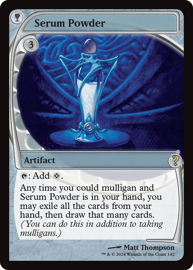 Serum Powder (Future Sight) [Mystery Booster 2] | I Want That Stuff Brandon