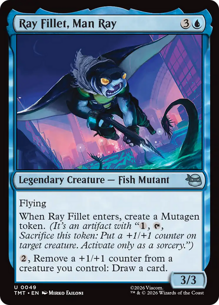 Ray Fillet, Man Ray [Teenage Mutant Ninja Turtles] | I Want That Stuff Brandon
