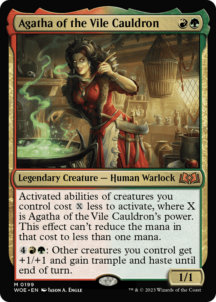 Agatha of the Vile Cauldron [Wilds of Eldraine] | I Want That Stuff Brandon