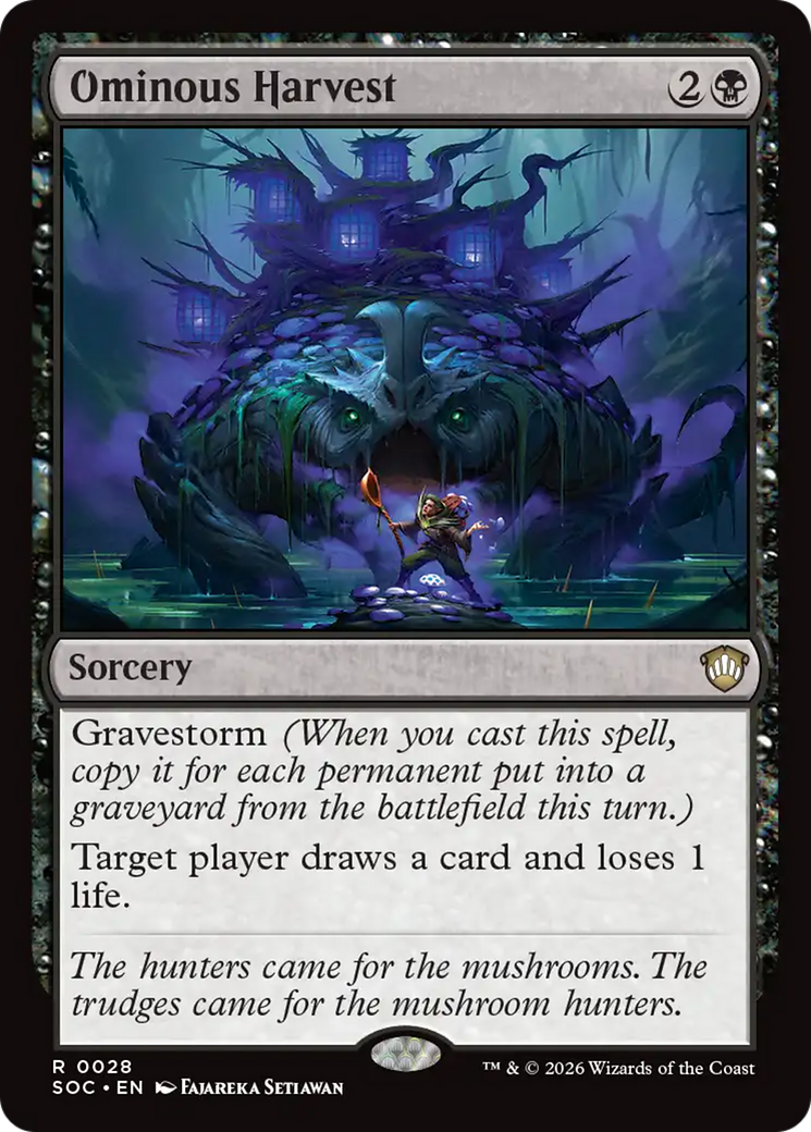Ominous Harvest [Secrets of Strixhaven Commander] | I Want That Stuff Brandon