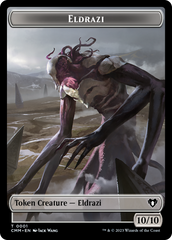 Eldrazi // Knight Double-Sided Token [Commander Masters Tokens] | I Want That Stuff Brandon