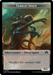 Eldrazi Spawn // Blood Double-Sided Token [Modern Horizons 3 Tokens] | I Want That Stuff Brandon