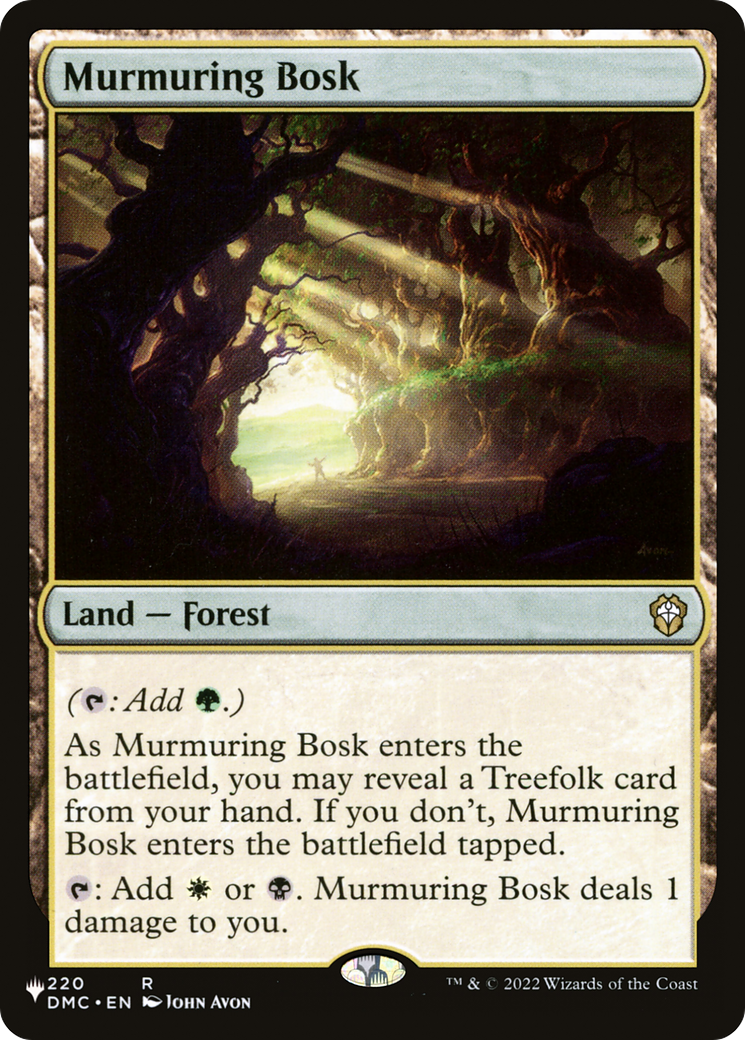 Murmuring Bosk (DMC) [The List] | I Want That Stuff Brandon