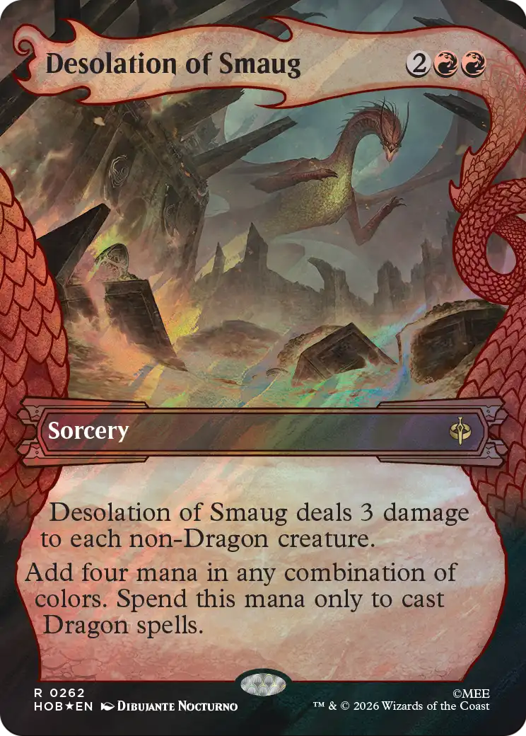 Desolation of Smaug (Showcase) (Surge Foil) [The Hobbit] | I Want That Stuff Brandon