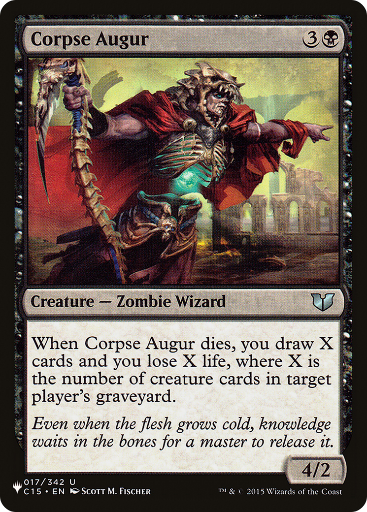 Corpse Augur [The List] | I Want That Stuff Brandon